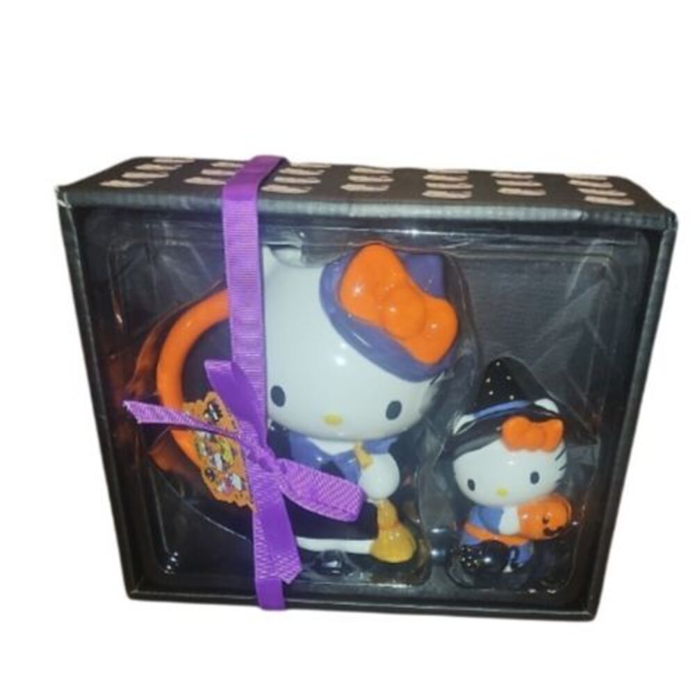Blue Sky Clayworks Hello Kitty Halloween Witch Mug Figurine Sanrio NWT